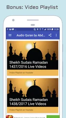 Audio Quran by Abdul Al Sudais android App screenshot 11