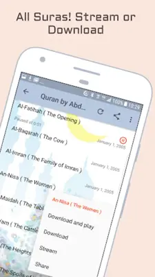 Audio Quran by Abdul Al Sudais android App screenshot 13