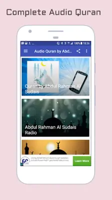 Audio Quran by Abdul Al Sudais android App screenshot 14